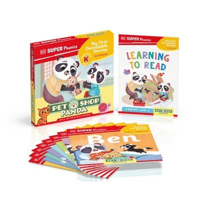 DK, Phonic Books, Dk - DK Super Phonics My First Decodable Stories Pet Shop Panda, Häftad