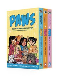 bokomslag Paws: Best Friends Fur-Ever Boxed Set (Books 1-3): Gabby Gets It Together, Mindy Makes Some Space, Priya Puts Herself First (a Graphic Novel Boxed Set