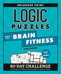 bokomslag Logic Puzzles Book for Brain Fitness