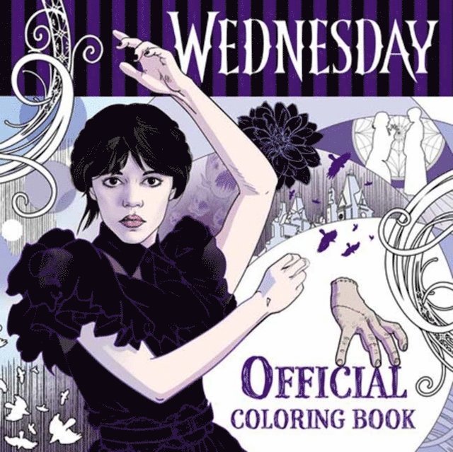 Wednesday Official Coloring Book 1