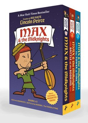 bokomslag Max and the Midknights Paperback 3-Book Boxed Set: Max and the Midknights; Max and the Midknights: Battle of the Bodkins; Max and the Midknights: The