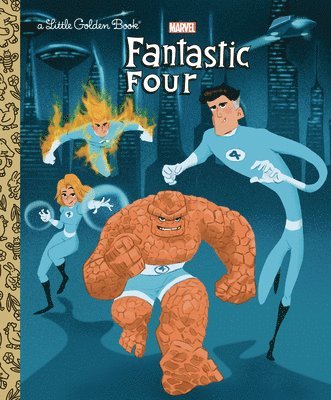 Arie Kaplan - Fantastic Four Little Golden Book (Marvel), Inbunden
