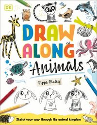 bokomslag Draw Along Animals: Sketch Your Way Through the Animal Kingdom