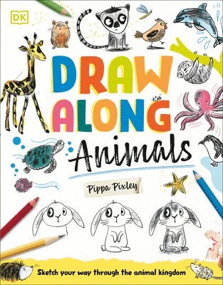 Draw Along Animals: Sketch Your Way Through the Animal Kingdom 1