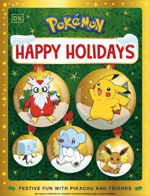 Pokémon Happy Holidays: Festive Fun with Pikachu and Friends 1