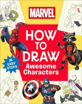 bokomslag Marvel How to Draw Awesome Characters