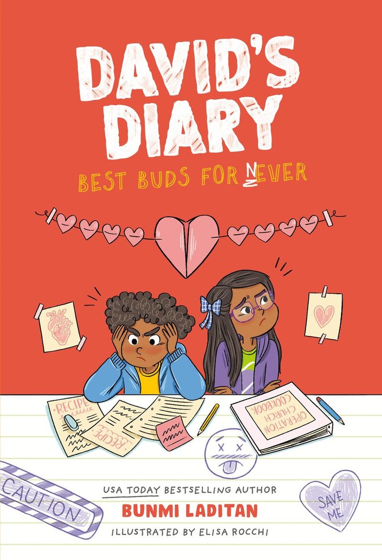 Bunmi Laditan - David's Diary #4: Best Buds for Never, Häftad