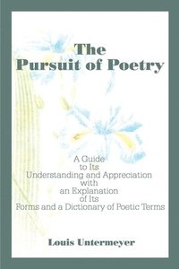 bokomslag The Pursuit of Poetry