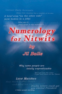 Jil Balie - Numerology for Nitwits, Häftad