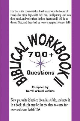 Biblical Workbook II 1