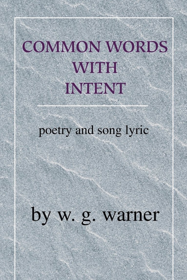 Common Words with Intent 1