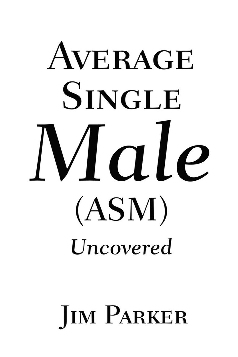 Average Single Male 1