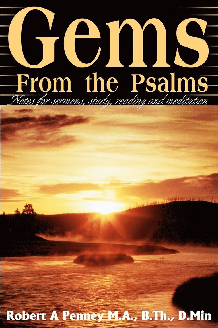 Robert A Penney, Robert A. Penney - Gems From the Psalms, Häftad