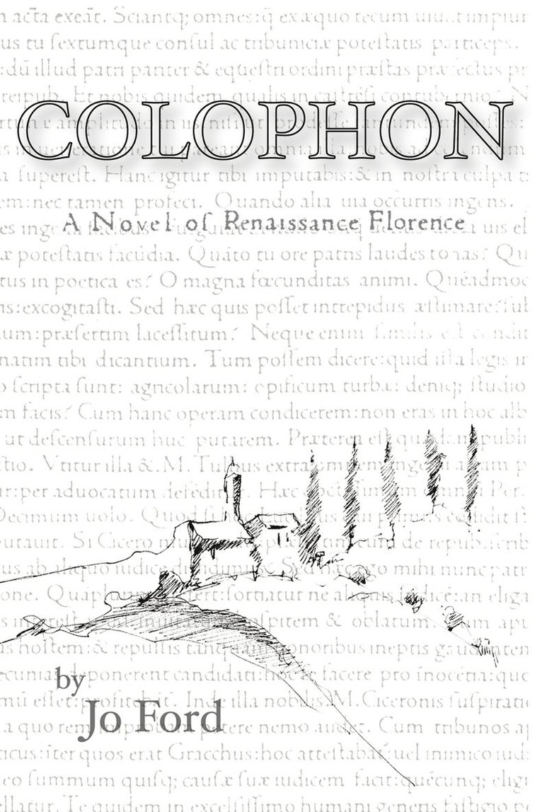 Jo Ford - Colophon, Häftad