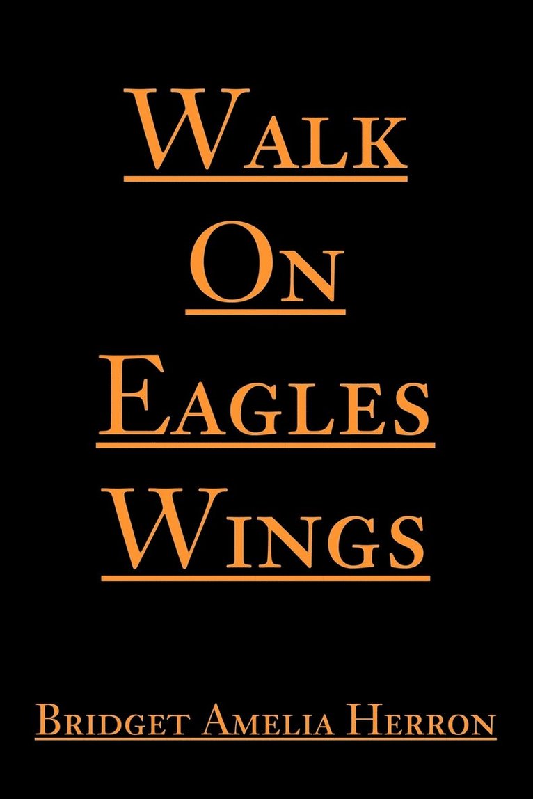 Walk On Eagles Wings 1