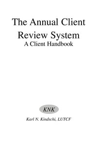 bokomslag The Annual Client Review System