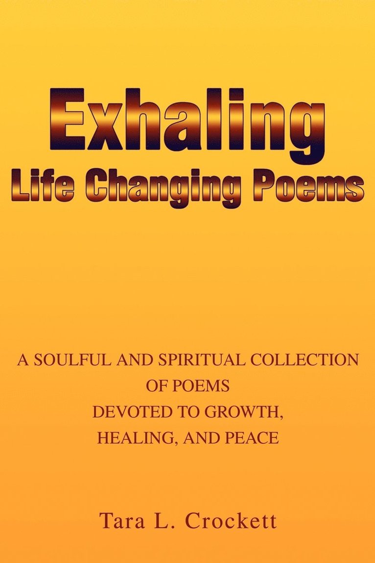 Exhaling Life Changing Poems 1