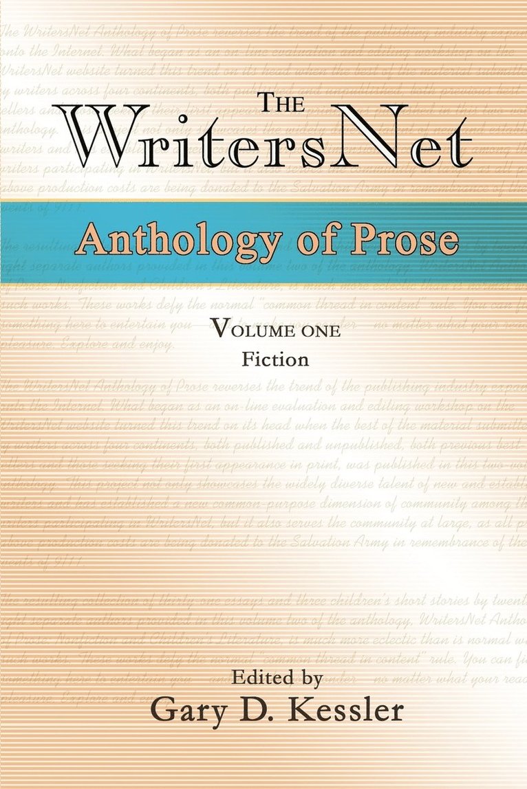 Gary D Kessler, Gary D. Kessler - WritersNet Anthology of Prose, Häftad