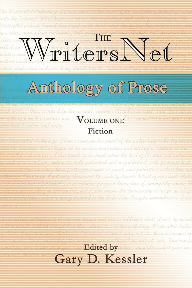 The WritersNet Anthology of Prose 1