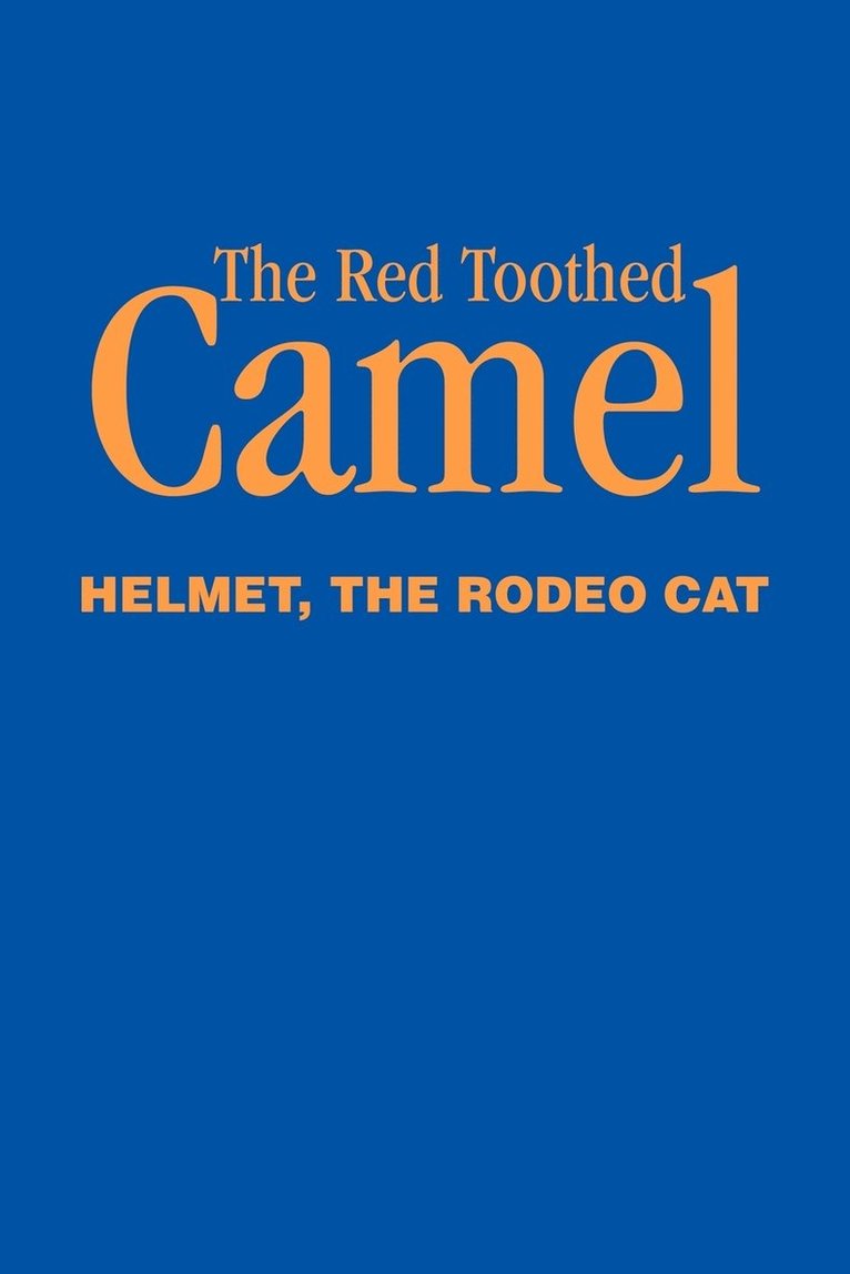 The Rodeo Cat Helmet - Red Toothed Camel, Häftad