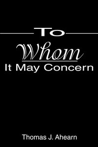 bokomslag To Whom It May Concern