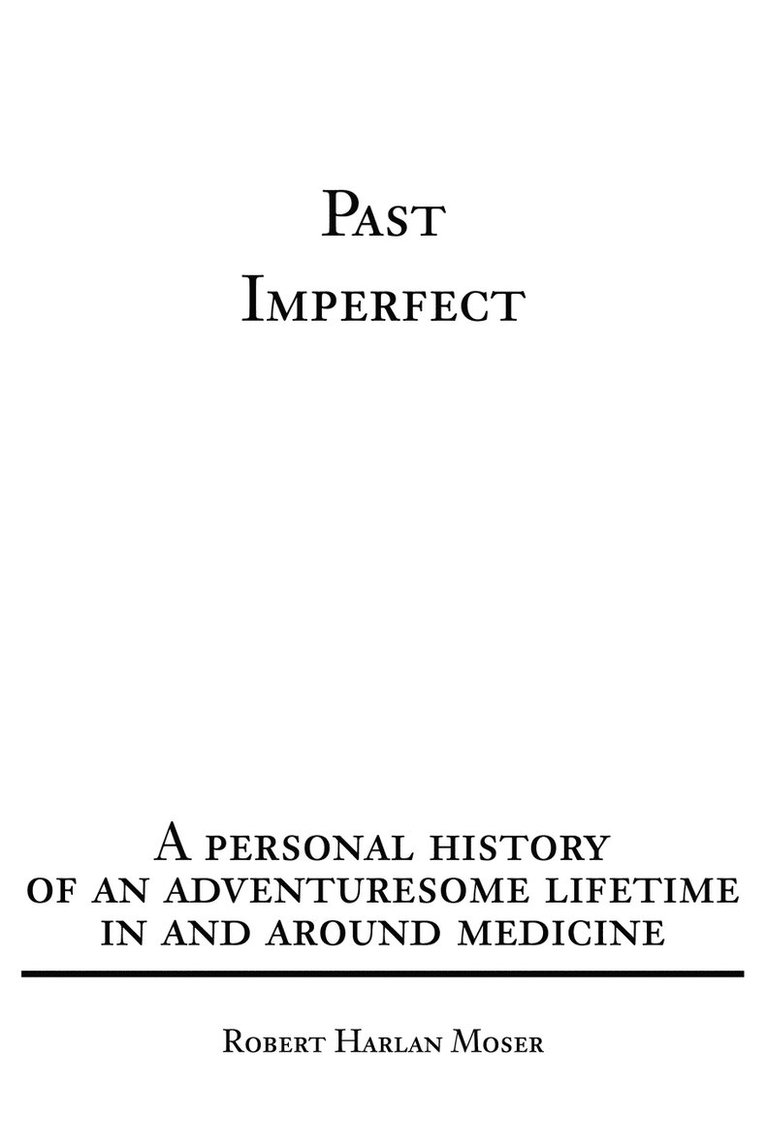 Past Imperfect 1
