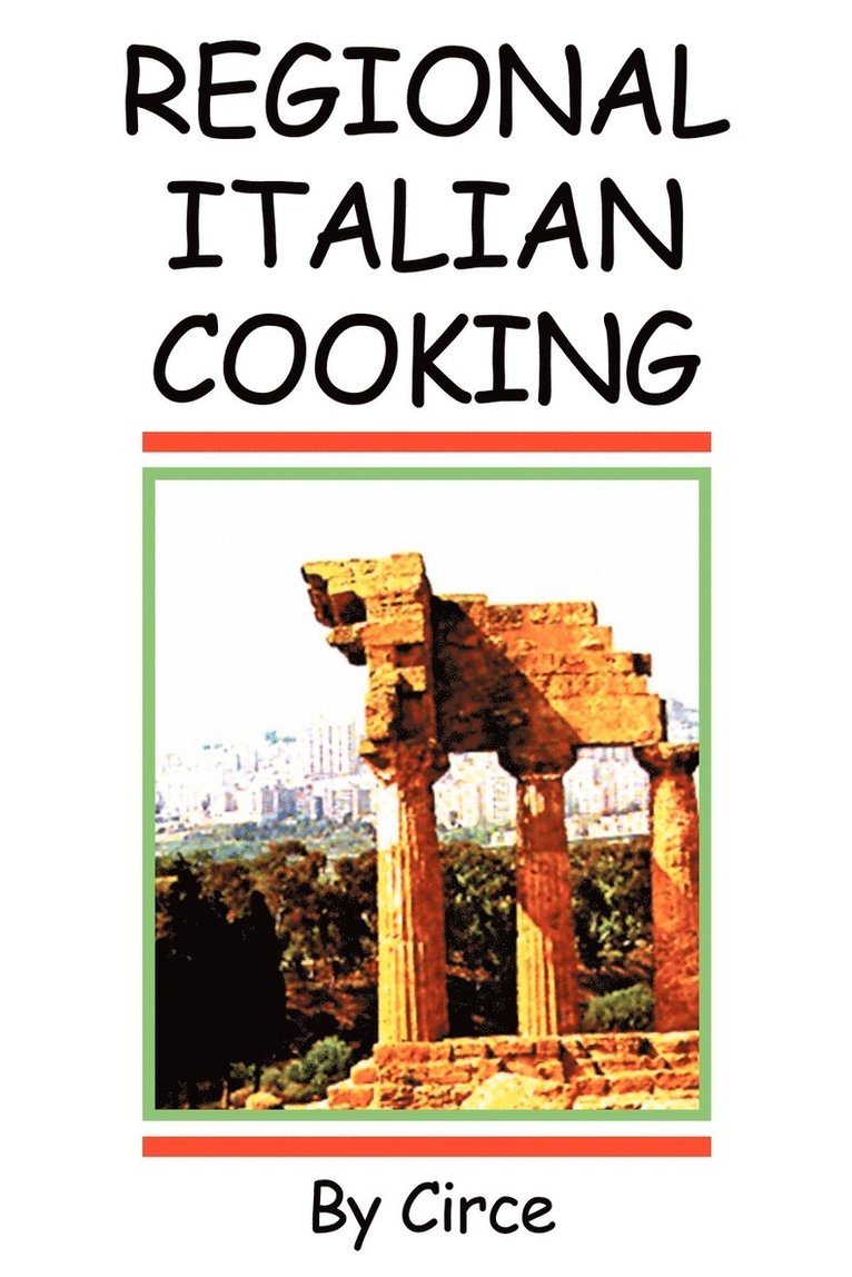 Regional Italian Cooking 1