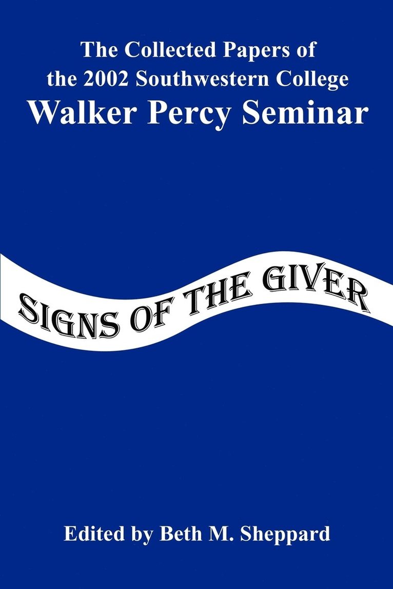 Signs of the Giver 1