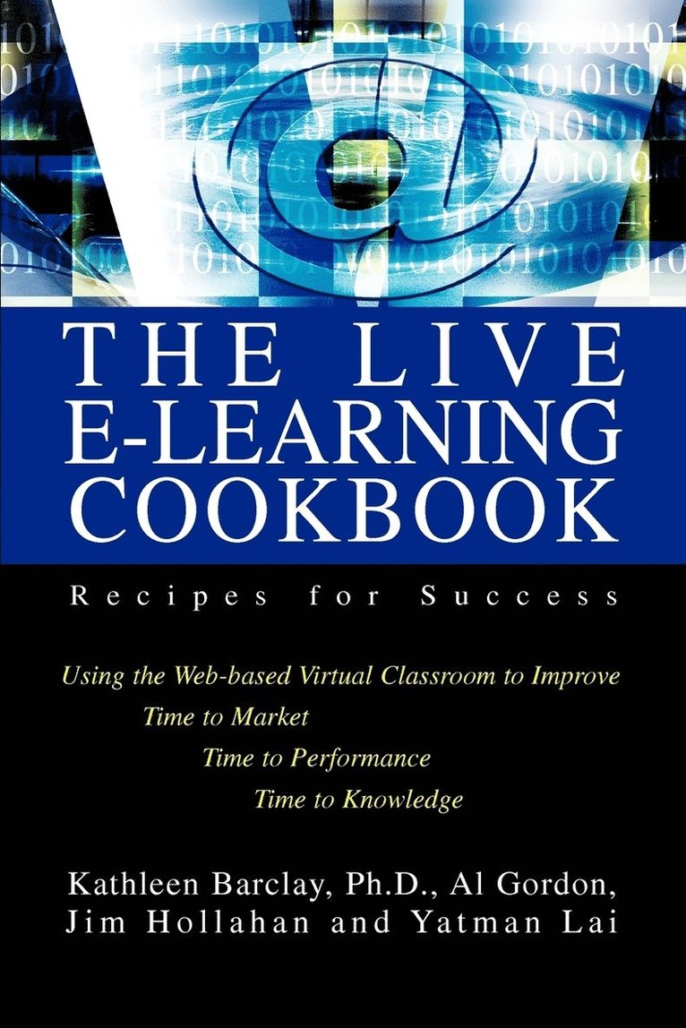 The Live E-Learning Cookbook 1