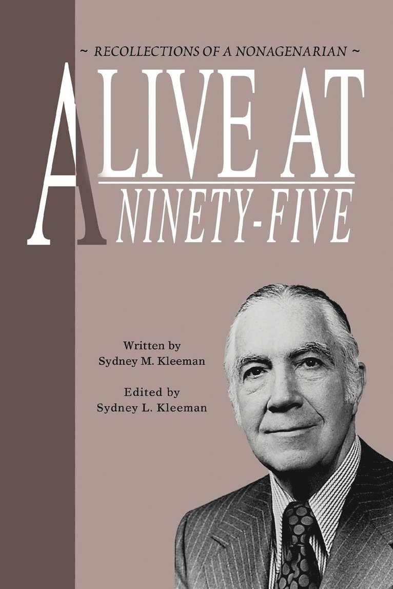 Alive at Ninety-Five 1