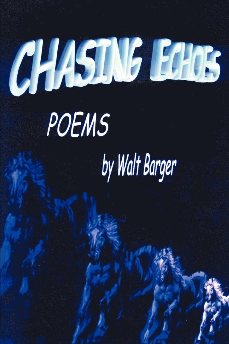 Walt Barger - Chasing Echoes, Häftad
