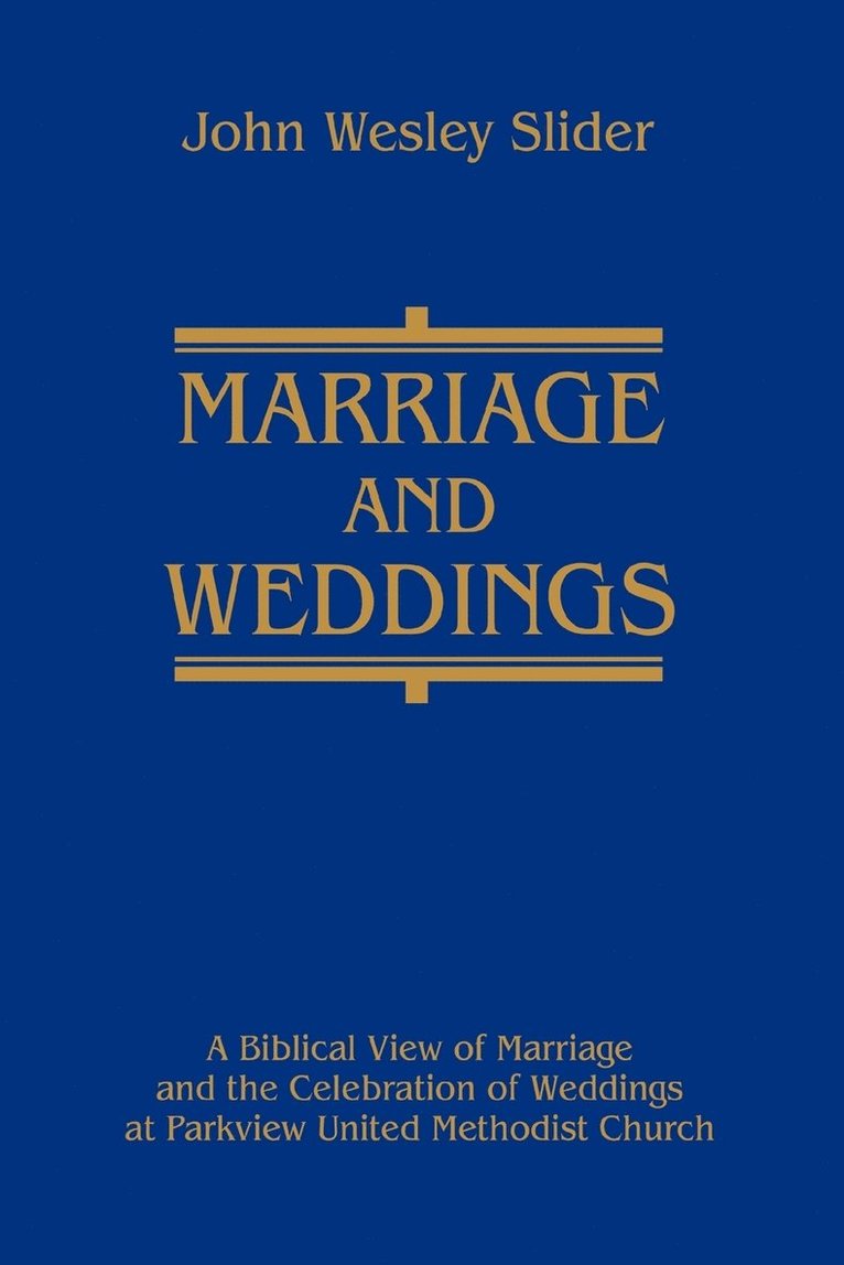 Marriage and Weddings 1