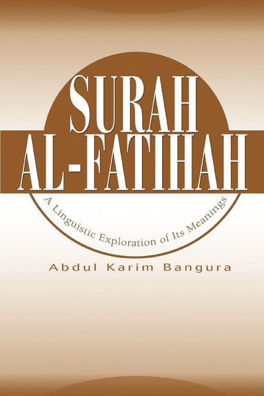 Abdul Karim Bangura, Karim Bangura Abdul Karim Bangura - Surah Al-Fatihah, Häftad