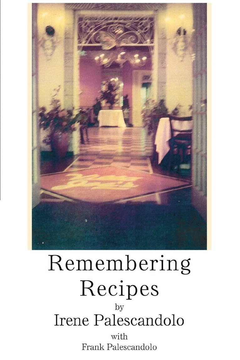 Remembering Recipes 1