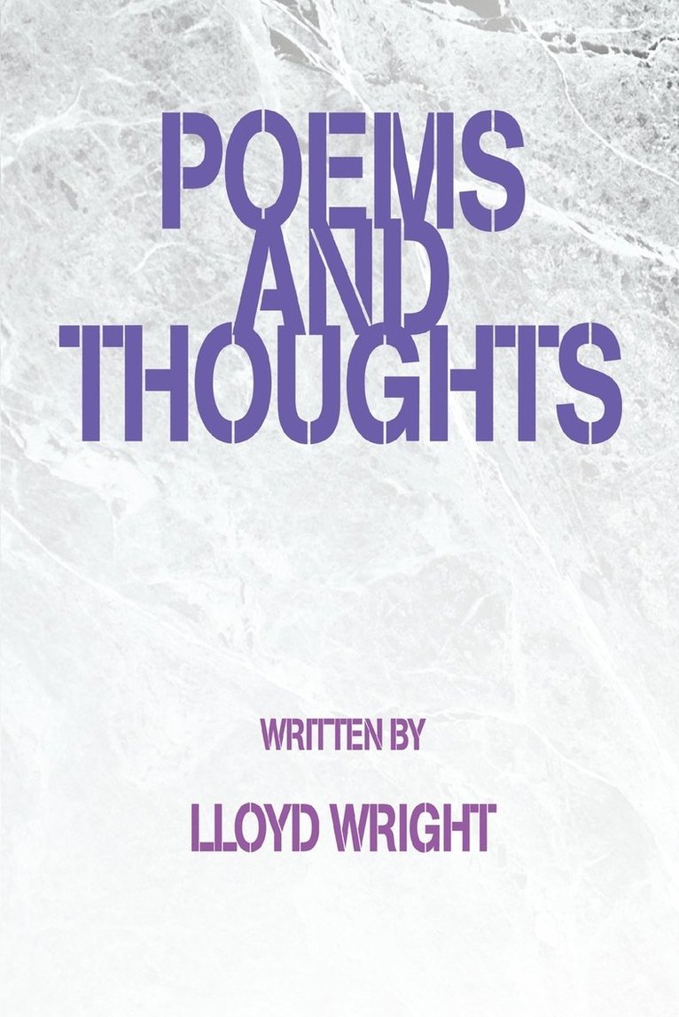 Lloyd Wright - Poems and Thoughts, Häftad