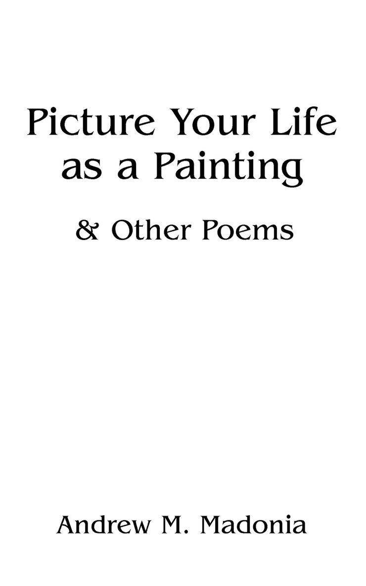 Picture Your Life as a Painting 1