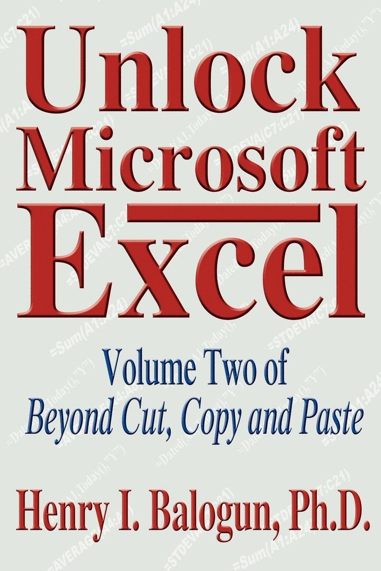 Unlock Microsoft Excel 1