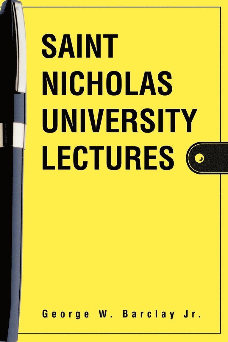 Saint Nicholas University Lectures 1