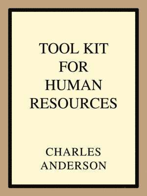 Charles Anderson - Tool Kit for Human Resources, Häftad