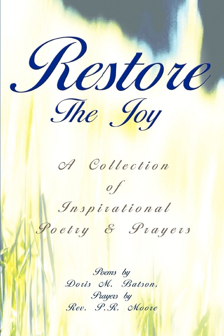 Restore The Joy 1