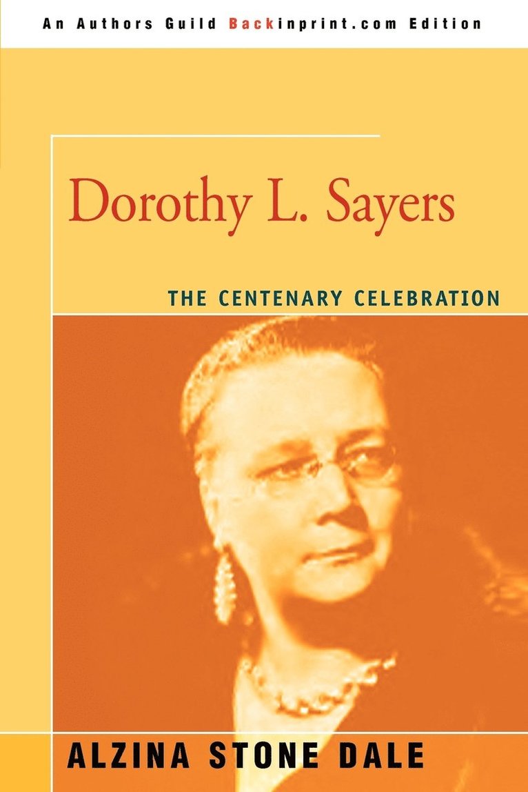 Dorothy L. Sayers 1