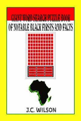 Giant Word Search Puzzle Book of Notable Black Firsts and Facts 1