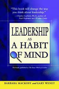 bokomslag Leadership as a Habit of Mind