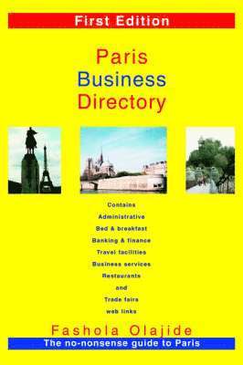 bokomslag Paris Business Directory