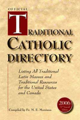 bokomslag Official Traditional Catholic Directory