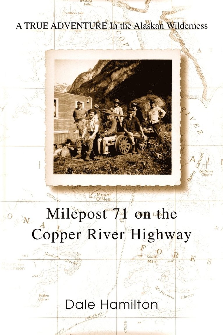 Milepost 71 on the Copper River Highway 1