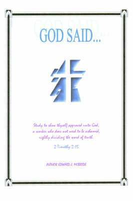 Edward J McBride, Edward J. McBride - God Said, Häftad