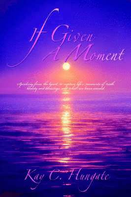 If Given A Moment 1