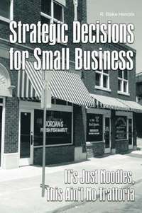 bokomslag Strategic Decisions for Small Business