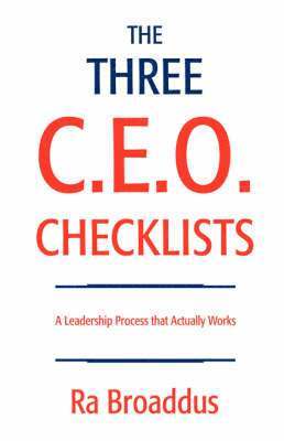 The Three C.E.O. Checklists 1